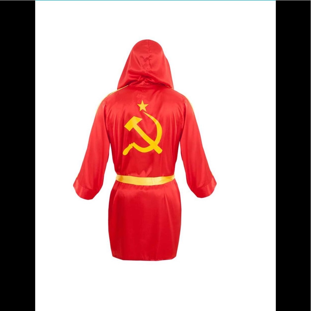 Ivan Drago/ Rocky Halloween Costume - Robe +Shorts